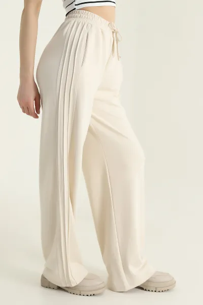Taş Çimalı Cepli Modal Kadın Pantolon 434838