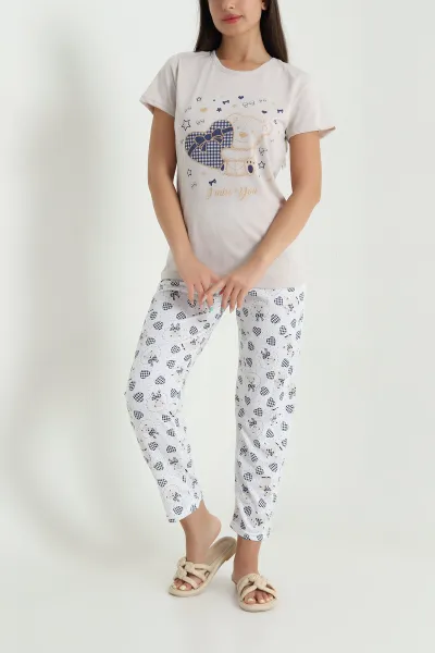 tas-desenli-viskon-kadin-pijama-takimi-466625