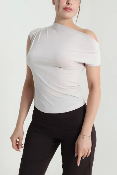 Taş Drapeli Sendy Kadın Bluz 475841