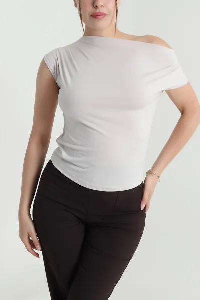 Taş Drapeli Sendy Kadın Bluz 475841
