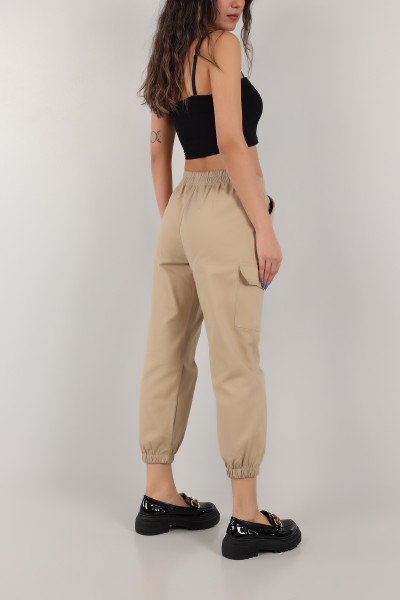 Taş Gabardin Jogger Bayan Pantolon 158555
