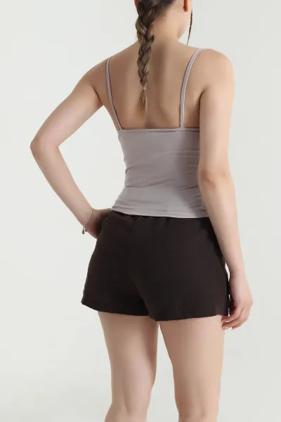 Taş İp Askılı Sandy Kadın Bluz 476483