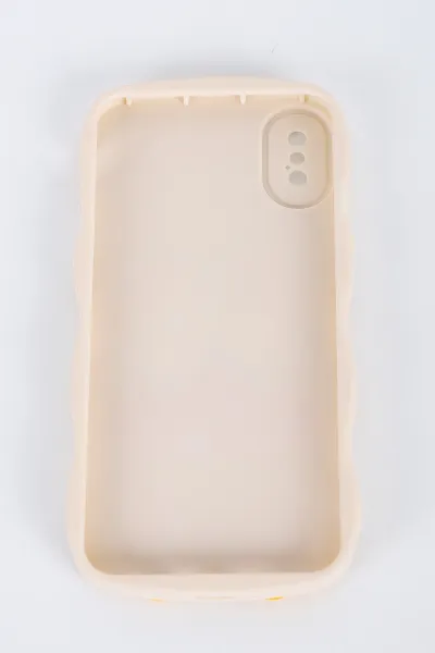 Taş iPhone XS Uyumlu Daffy Serisi Yumuşak Silikon Telefon Kılıfı 391265