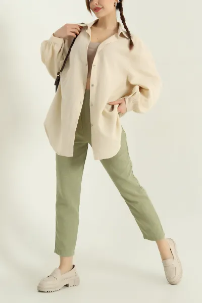 Taş Müslin Bayan Gömlek Tunik 336951