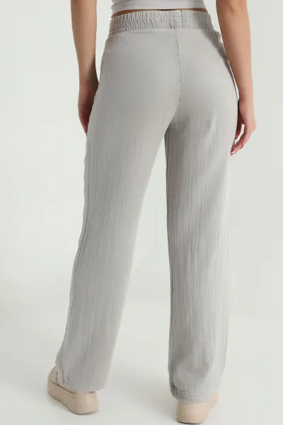 Taş Müslin Gabardin Karyıkama Kadın Pantolon 474022