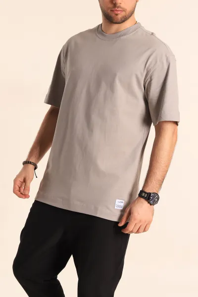 Taş Oversize Suprem Basic Erkek Tişört 254698
