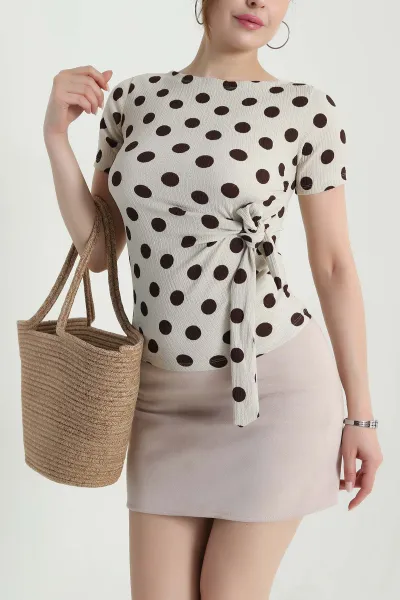 tas-puantiyeli-krinkil-kadin-bluz-473955