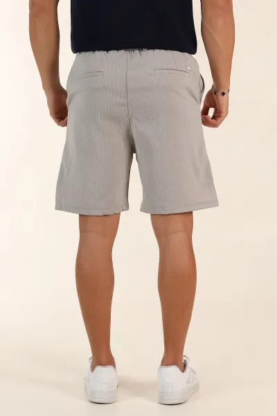 Taş Regular Fit Bel Lastikli Erkek Şort 385208