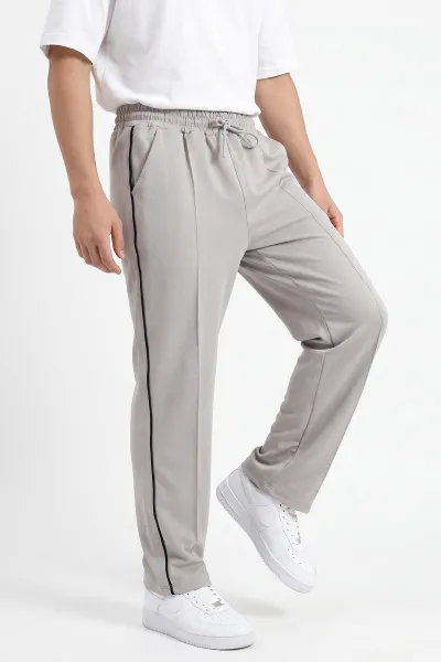 Taş Regular Fit Çimalı Şerit Detaylı Erkek Eşofman Altı 496457