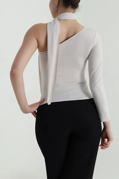 Taş Sandy Fularlı Kadın Bluz 496853