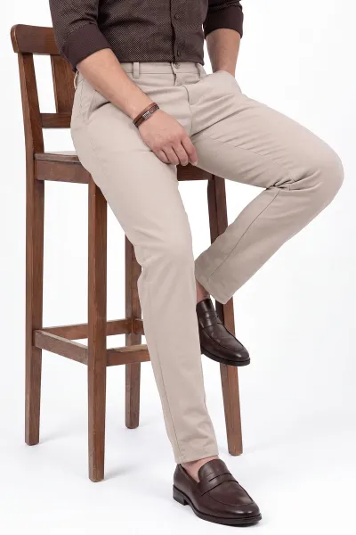 Taş Slim Fit Petek Armürlü Erkek Pantolon 472208
