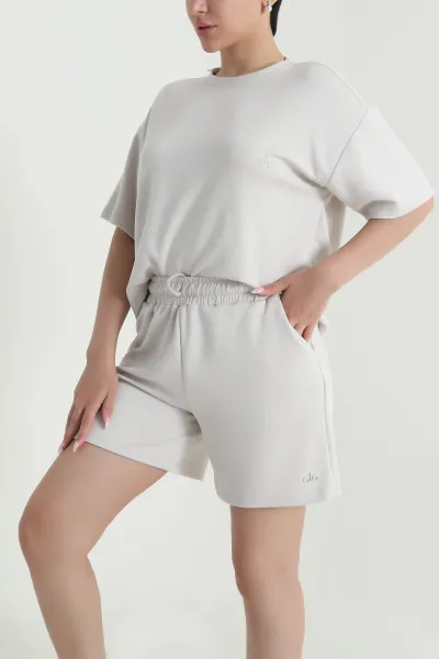 Taş Şortlu Kadın Modal İkili Takım 464024