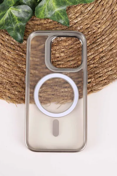 Taş TeknoCase İphone 15 Pro Uyumlu Believe Serisi Lens Hediyeli Silikon Telefon Kılıfı 472517