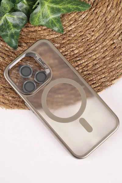 Taş TeknoCase İphone 15 Pro Uyumlu Believe Serisi Lens Hediyeli Silikon Telefon Kılıfı 472517