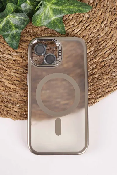 Taş TeknoCase İphone 15 Uyumlu Believe Serisi Lens Hediyeli Silikon Telefon Kılıfı 472512