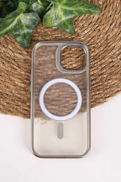 Taş TeknoCase İphone 15 Uyumlu Believe Serisi Lens Hediyeli Silikon Telefon Kılıfı 472512