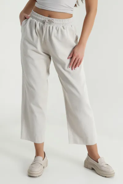Taş Tencel Gabardin Kadın Pantolon 478628