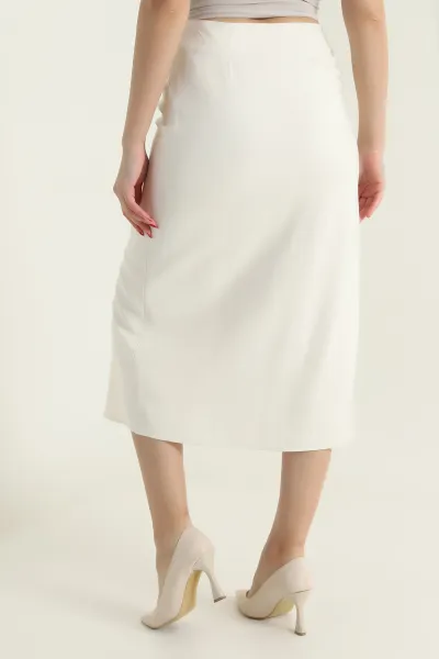 Taş Tencel Modal Twil Kadın Etek 434022