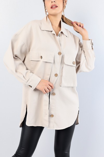 Taş Yeni Sezon Bayan Gabardin Tasarım 76051