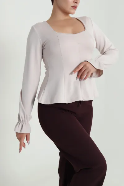 Taş Yeni Sezon Modal Kadın Bluz 482948