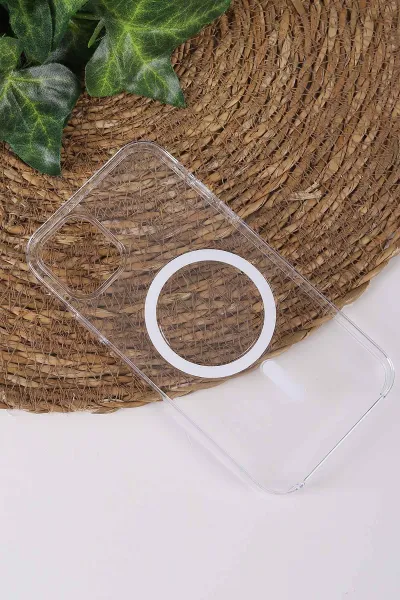 TeknoCase İphone 11 Uyumlu Şeffaf Case Serisi Magsafe Özellikli Animasyonlu Vakumlu Telefon Kılıfı 430964