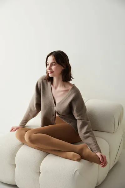 Ten 57  Penti  Thermal Maxi (Büyük Beden) Kadın Külotlu Çorap 423779