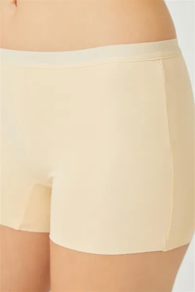Ten CH6105 Basic Lazer Kesim Dikişsiz Kadın Boxer Külot 237123