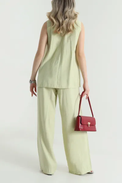 Tencel V Yaka Kadın İkili Takım 475192