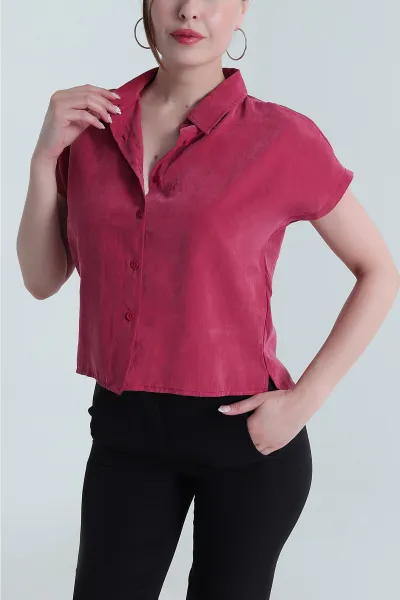 Tensel Modal Kadın Gömlek 475179