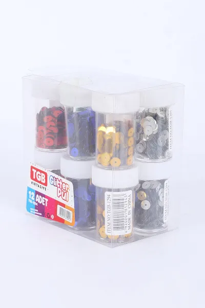 Tgb 12'li Karışık Renk Tuzluklu Pul TGB-1294 387615
