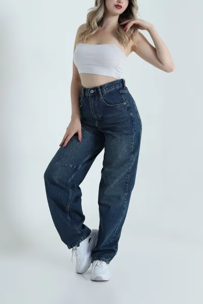 Tint Baggy Kadın Kot Pantolon 483921