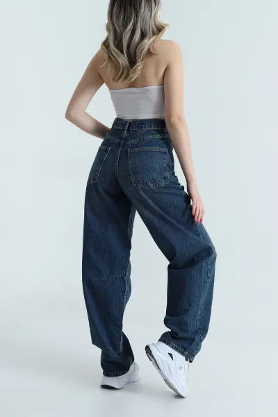 Tint Baggy Kadın Kot Pantolon 483921