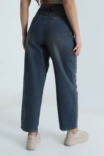 Tint Baggy Kadın Kot Pantolon 498306
