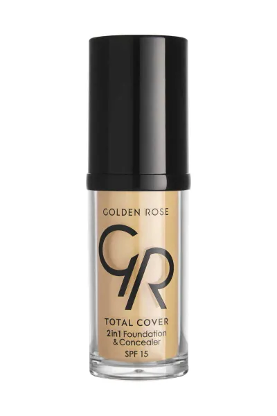 Total Cover 2in1 Foundation & Concealer - 03 Almond - Kapatıcı Fondöten 252417