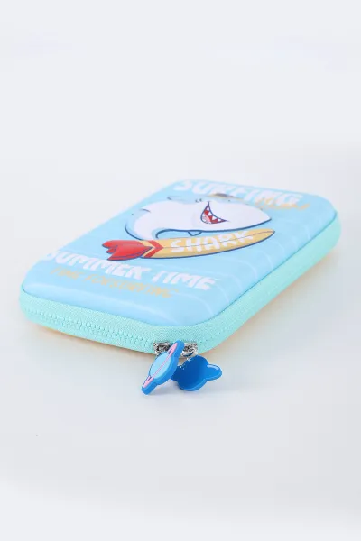 Turkuaz 15x23 Cm Büyük Boy Fixpoint Kabartmalı Lüks Kalem Kutu 392931