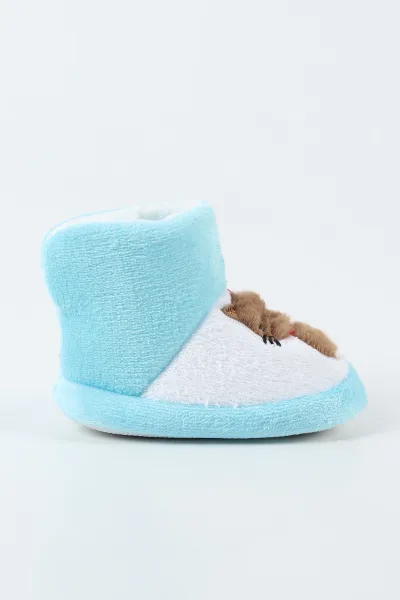 Turkuaz ( 21 - 24 ) Peluş Figürlü Kız Bebek Panduf 498654