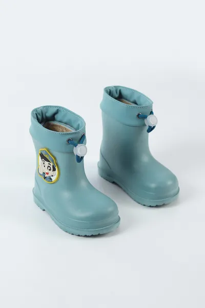 Turkuaz ( 22 - 35 ) Işıklı Lastikli Erkek Çocuk Bot 499597
