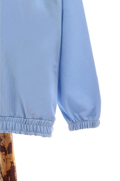 Turkuaz (9-12 Yaş) Kapüşonlu Mevsimlik Kız Çocuk sweat 157100
