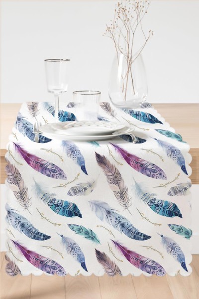 45x140 Dijital Baskılı Özel Tasarım Modern Runner 223854