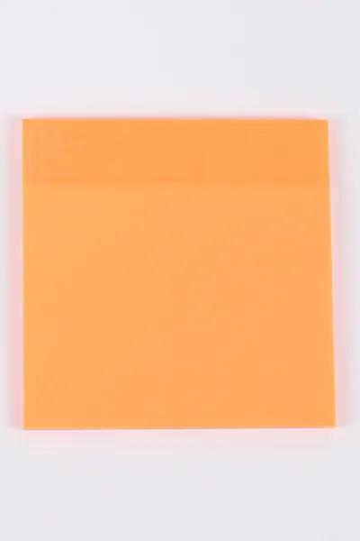 Turuncu 76x76mm Şeffaf Yapışkanlı Kare Postit-Not Kağıdı 417535