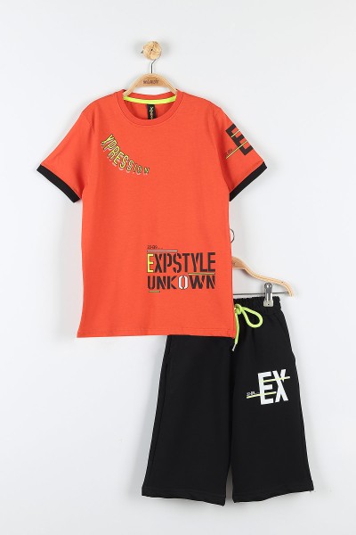 turuncu-9-12-yas-expstyle-baskili-cep-detayli-erkek-cocuk-takim-177435