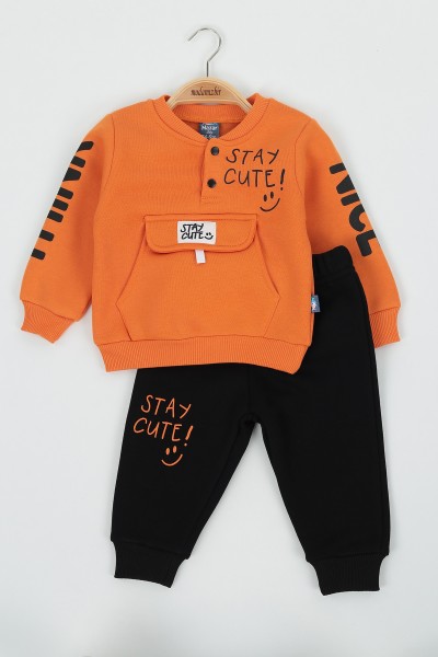 turuncu-9-24-ay-stay-cute-baskili-kapak-cepli-uc-ip-sardonlu-erkek-cocuk-takim-136798