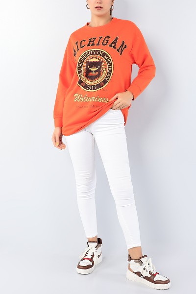 turuncu-baskili-bayan-sweat-tunik-75657