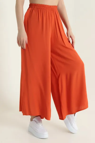 turuncu-beli-lastikli-salvar-dokuma-kadin-pantolon-430049
