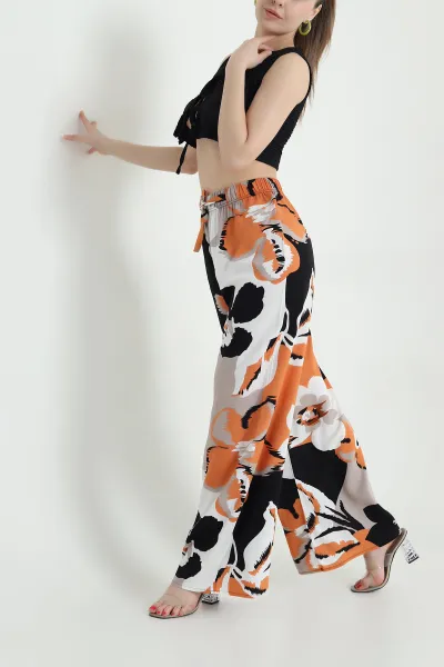 turuncu-desenli-dokuma-kadin-pantolon-444395