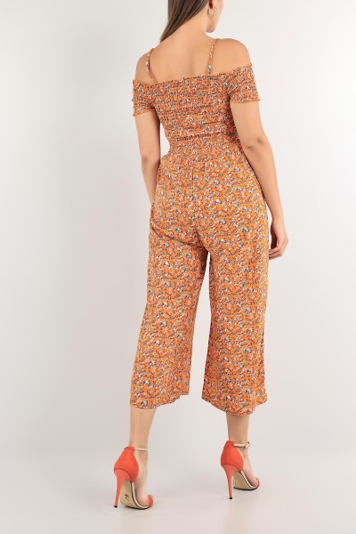 Turuncu Gipeli Dokuma Viskon Tulum 114018