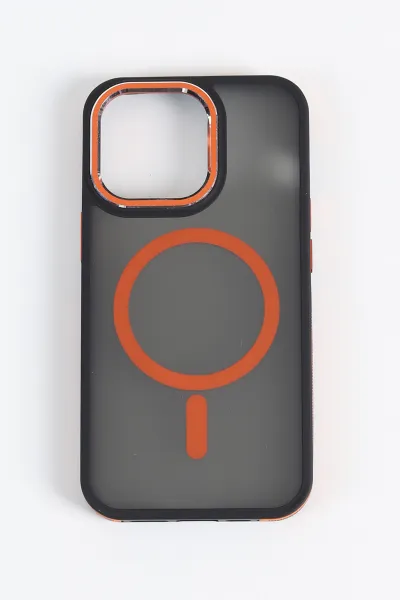 Turuncu İPhone 13 Pro Uyumlu Style Serisi Soft Tpu Slikon Telefon Kılıfı 349231