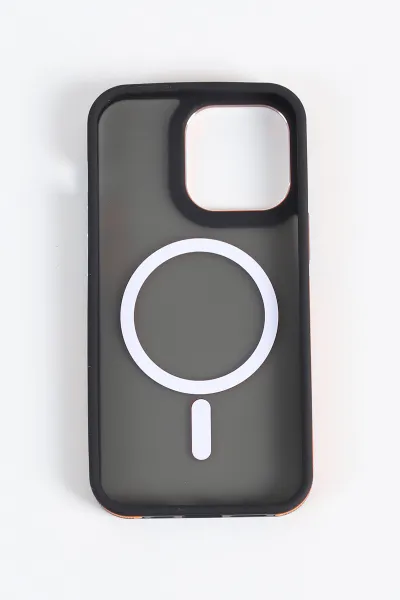 Turuncu İPhone 13 Pro Uyumlu Style Serisi Soft Tpu Slikon Telefon Kılıfı 349231