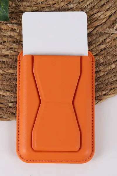 Turuncu Iphone Uyumlu Wanda Wallet Case Magsafe Kartlık - Telefon Kartlığı 431930