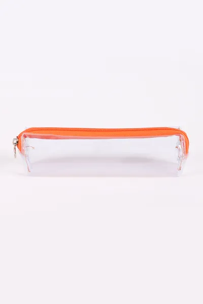 Turuncu Stilo Şeffaf Kalem Kutu 441725
